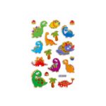 Stickers dinos gold