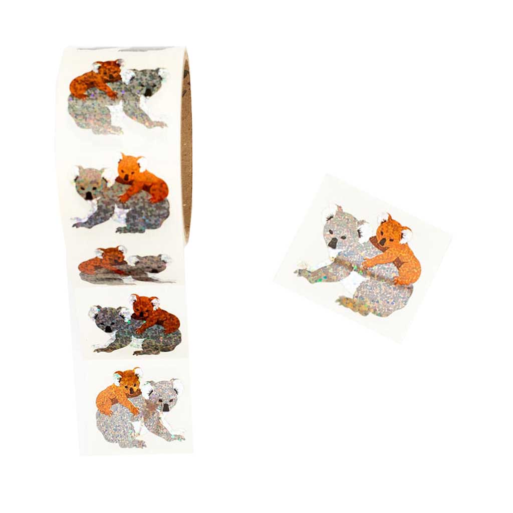 Sticker Koalas con Brillos