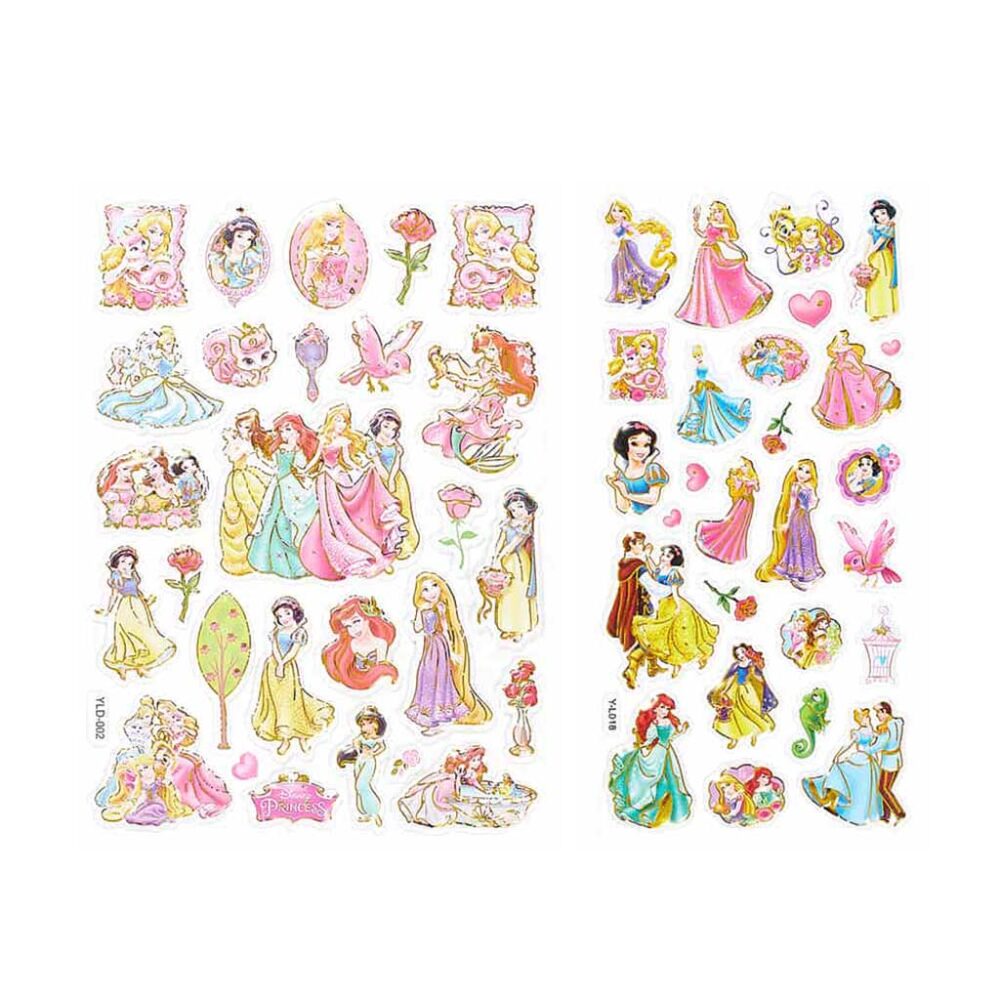 Stickers Metalizados Princesas