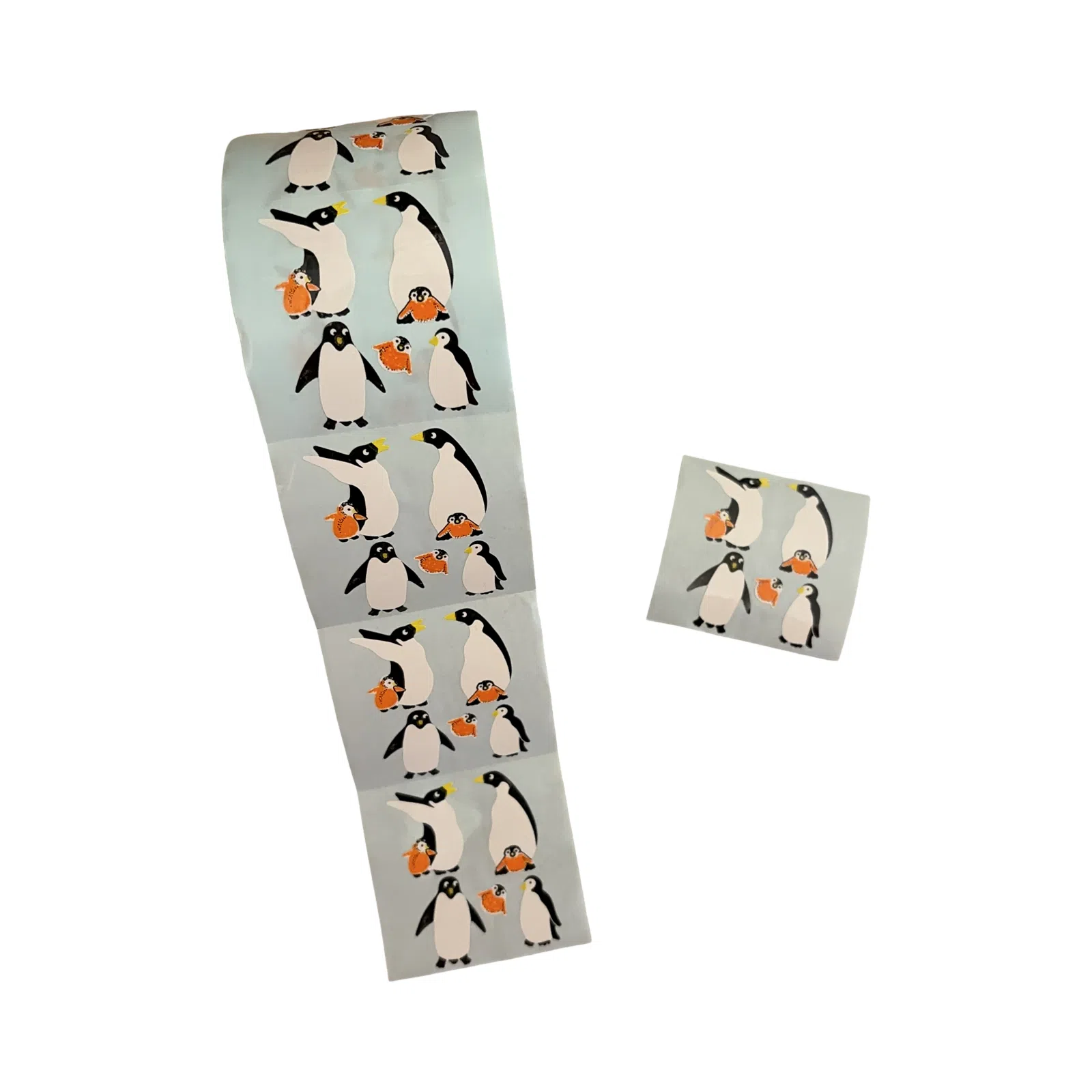 Nuevo! Stickers Pingüinos papel