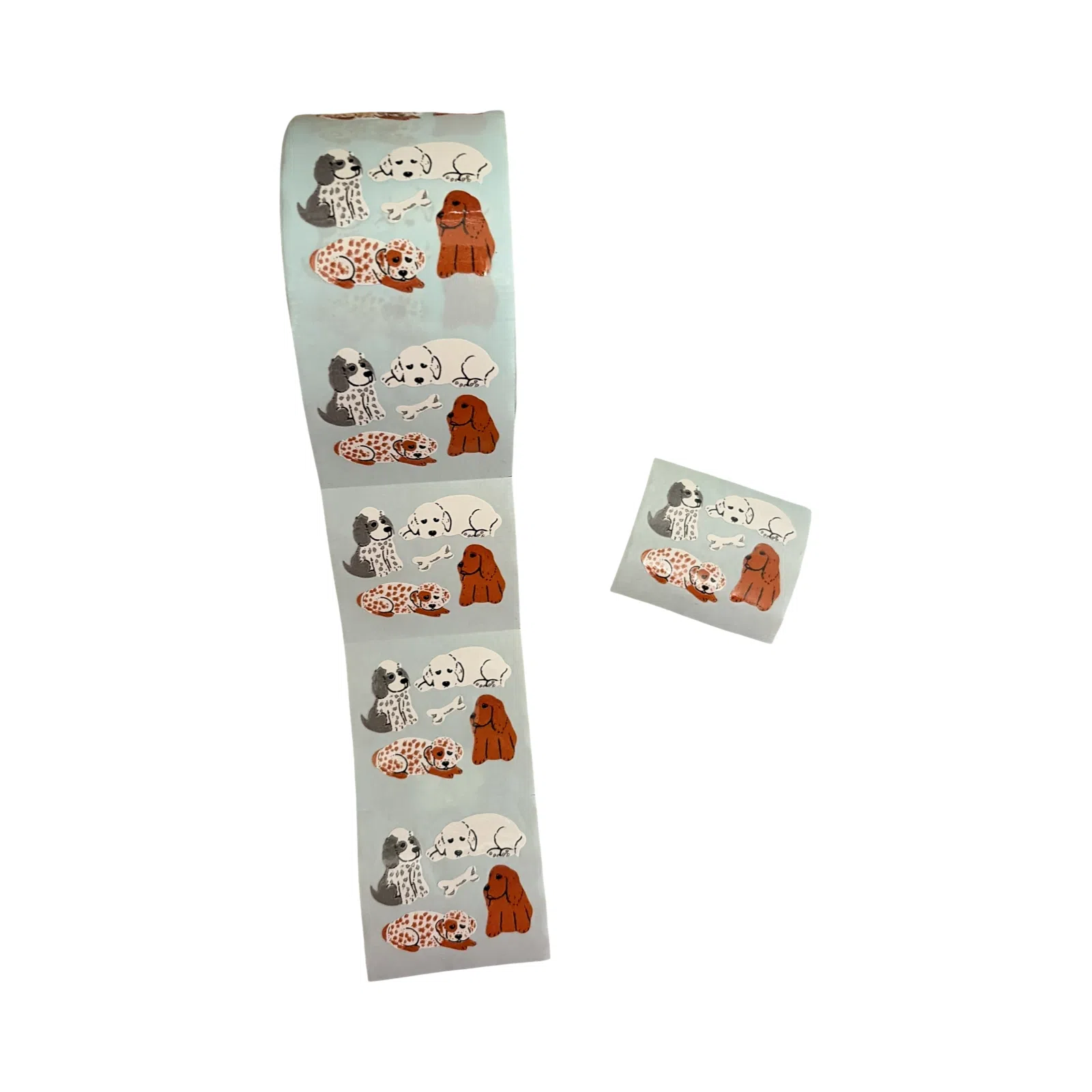 Nuevo! Stickers Perritos de papel